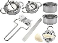 10 Dumpling Maker Stainless Steel Dough Press Pie Ravioli Making Mold Mould Tool