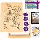 Berstuk Wooden Flower Press for Adu