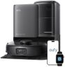 eufy E25 Omni, Robot Vacuum Cleaner with Mop,HydroJet Self-Clean Roller Mop