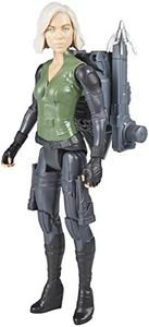 Marvel Avengers - Black Widow Action Figure - Titan Hero Power FX - Kids Super Hero Toys - Ages 4+