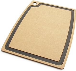 Epicurean Gourmet Series Cutting Board with Juice Groove, 17.5-Inch by 13-Inch, Natural/Slate