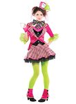 Amscan 997662 - Teen Girls Mad Hatter World Book Day Fancy Dress Costume Age: 10-12 Yrs