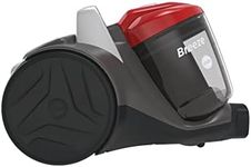 Hoover BR10RFB001 Breeze Bagless Cylinder Vacuum with 2-in-1 Tool, Cyclonic Technology, 2 Litres, Red