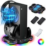 RGB Cooling Stand with Charger Stat