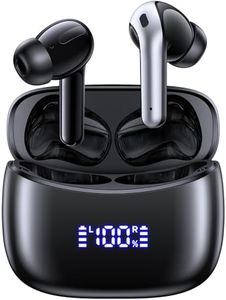 OKEEFE Wireless Earbuds Bluetooth Earbuds Translation Earbud Real Time 70H Playtime Wireless Headphones AI Bluetooth Headphones for Travel Meeting Sports Black