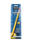 Sargent Art 4 x 3pk Jumbo Pencils, Total 12 Class Pack, Beginner Yellow Pencils, Mega Size, Non-Toxic