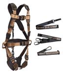 Malta Dynamics Hunting Safety Harness, Strata Tree Stand Harness, Comfort Padding, Built-In Gear Lanyards, & Tree Strap