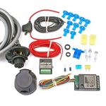 Full Universal 13-pin Towbar Wiring Kit (incl. Bypass Relay) - Multiplex Towing Electrics