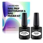 LagunaMoon Nail Prep Dehydrator and Primer, Nail Primer for Acrylic Nails and Gel Nail Polishes