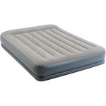VWretails PVC Dura-Beam Pillow Rest Mid-Rise Airbed Queen Size with Built-in Pump and Fiber-Tech Construction, (Multicolor)