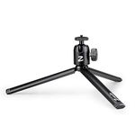 Zeadio Metal Mini Tripod + Ball Head mount, with 1/4" Screw Desktop Tabletop Stand Tripod for Smooth4, Crane Plus, Crane2, Osmo Mobile, Ronin-S, Vimble2, Gimbal Handle Grip Stabilizer and All Cameras