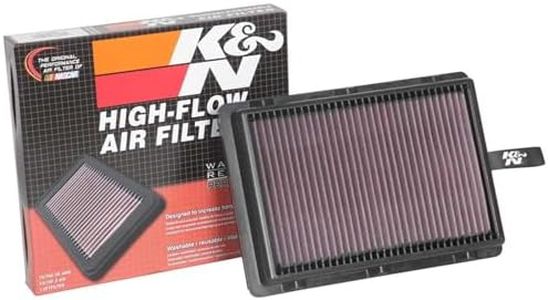 K&N 33-5046 Replacement High Flow Air Filter for 2022 Kia Sportage 2.0L L4 Gas