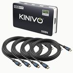 Kinivo 5 Port 4K HDMI Switch+ 4 Pac