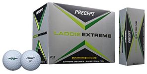 Bridgestone Precept 2017 Laddie Extreme Golf Balls (24 Balls), White