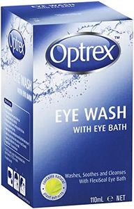 Optrex Fresh Eyes Liquid Eye Wash Cleanser for Tired Eyes 110ml