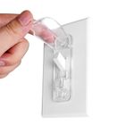 (Clear, 2 Pack) Wall Switch Guard, Child Proof Light Switch Plate Covers Protects Your Lights from being Accidentally Turned On or Off by Children and Adults