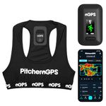 Pitchero GPS Player Bundle Sports Activity Tracker, GPS Tracker, Vest and 12 Month Subscription Included, Training Equipment For Football, Rugby And Hockey (Large)