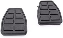 TAKPART 2x Clutch Pedal Brake Pedal Pad Clutch Rubber Pedal Pad Rubber Brake Pedal Pad 321721173