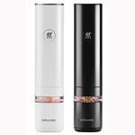 ZWILLING Enfinigy Electric Salt and Pepper Mill Set, Rechargeable, 2 Piece