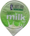 LAKELAND - 50 UHT Semi Skimmed Milk 12ml portions