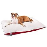36x48 Red Rectangle Pet Dog Bed By 