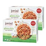 Jovial Egg Tagliatelle Gluten-Free Pasta | Whole Grain Brown Rice Egg Tagliatelle Pasta | Lower Carb | Kosher | USDA Certified Organic | Made in Italy | 9 oz (2 Pack)