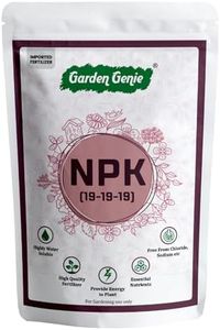 Garden Genie Npk 19 19 19 Fertilizer For Plants 450g I 100% Water Soluble I Complete Plant Food For Gardening, Growth Boost and Flowering, Powder-