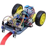 Line Following Robot | Pre-Assembled & Ready to Run | with Detailed Project Report