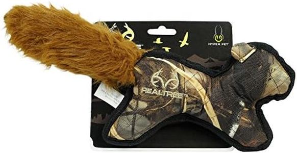 Hyper Pet Realtree Squirrel Interactive Dog Toy, Camo, One Size