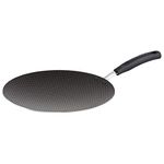 Tefal Simply Chef 28 cm Concave Tawa | Resist Plus Non-Stick Coating | Silicon Non-Slip Handle | Easy Cooking & Cleaning | Two Way Coating | 100% Safe Non-Stick Coating (PFOA Safe)