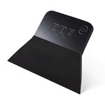 FOSHIO PPF Squeegee Vinyl Wrap Tool, 90A Hardness Anti-Scratch Rubber Scraper Soft TPU Mini Squeegee Window Tint Tool for Paint Protection Film, Squeegee for Window Cleaning (Black)