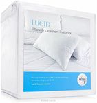 LUCID Zippered Encasement Pillow Pr