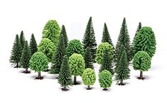 Hornby R7201 Hobby' Mixed (Deciduous and Fir) Trees Model Railway OO Gauge Track Mat, Model Train Accessories for Adding Scenery, Dioramas, Woodland, Buildings and More, Model Making Kits - 1:76 Scale