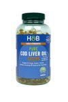 Bestori Holland & Barrett Pure Cod Liver Oil 1000mg 240 Capsules