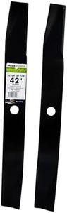 Maxpower 561298B Blade Set 42" Cut Replaces Murray OEM No. 095101E701, 92418,92418E701, 21.5 x 2.25 x 1 inches, Black