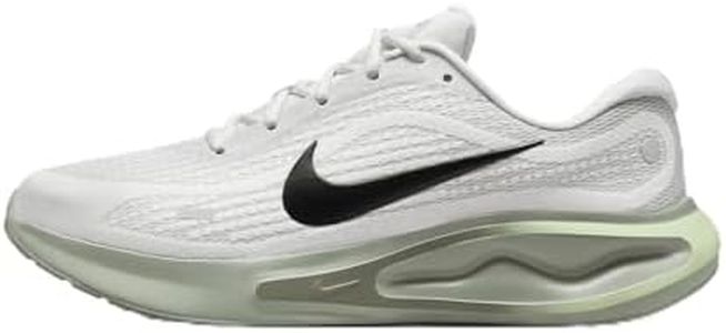 Nike Journey Run, Scarpe da Corsa Uomo, Summit White/Black-Jade Horizon, 46 EU