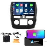 Kunfine Car CarPlay Android Auto Navigation Stereo GPS Radio Reverse Camera Display 9" IPS Touchscreen Headunit Tablet Pad Media Player for Buick Enclave 2009-2013, if Applicable Quad Core 2G+32G