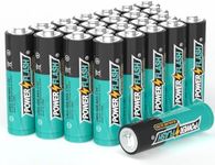 POWER FLASH AAA Batteries 24 Pack (with New Life Date) Long Lasting Triple AAA Batteries, 1.5V Batteries, Shelf Life of 10 Years, Leak Proof, Release Natural Discharge AAA Batteries