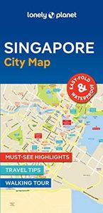 Lonely Planet Singapore City Map