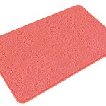 PureSwan Bathroom Runner Rug 40 x 60 Inch – Extra Large Long Bath Mat | Absorbent and Washable Thick Chenille Bath Rug Non-Slip Runner Rug for Bathroom, Shower, Sink(Coral)