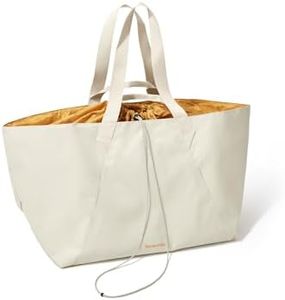 BENEUNDER Tote Bag for Women, Foldable Gym Tote Bag, Beach Tote Bag, Lightweight Shoulder Bag for Travel, Work, Sports(Large/Extra Large)