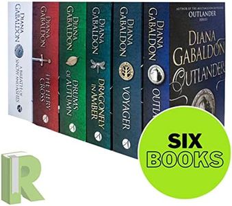 Outlander Series 1 Diana Gabaldon Collection 6 Books Set Drums Of Autumn, Fiery