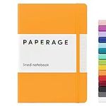 PAPERAGE Lined Journal Notebook, (M