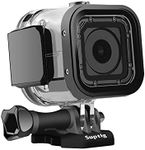 Suptig Replacement Waterproof Case Protective Housing for GoPro Hero Session Hero4 Session Hero5 Session Camera for Underwater Use Water Resistant up to 196ft (60m)