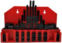 58Pc T-Slot Clamping Kit Mill Machinist Set Table Slots: 1/2"