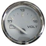 Faria 19004 Kronos Voltmeter (10-16 VDC) - 2" Beige