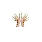 Gold Finger Claws for Women Egyptian Jewelry Ancient Queen Fingertip Claw Rings Halloween Jewelry (gold)