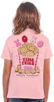 Women's Relaxed-Fit Valentines Short Sleeve T-Shirt | Preppy and Stylish Women’s T-Shirt, Time Fries, Medium