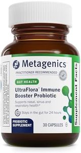Metagenics UltraFlora Immune Booster Probiotic - Daily Probiotic - Healthy Nasal, Sinus, & Respiratory Function* - 30 Count