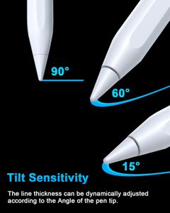 iPad Stylus Pen – Type-C Rechargeable, White